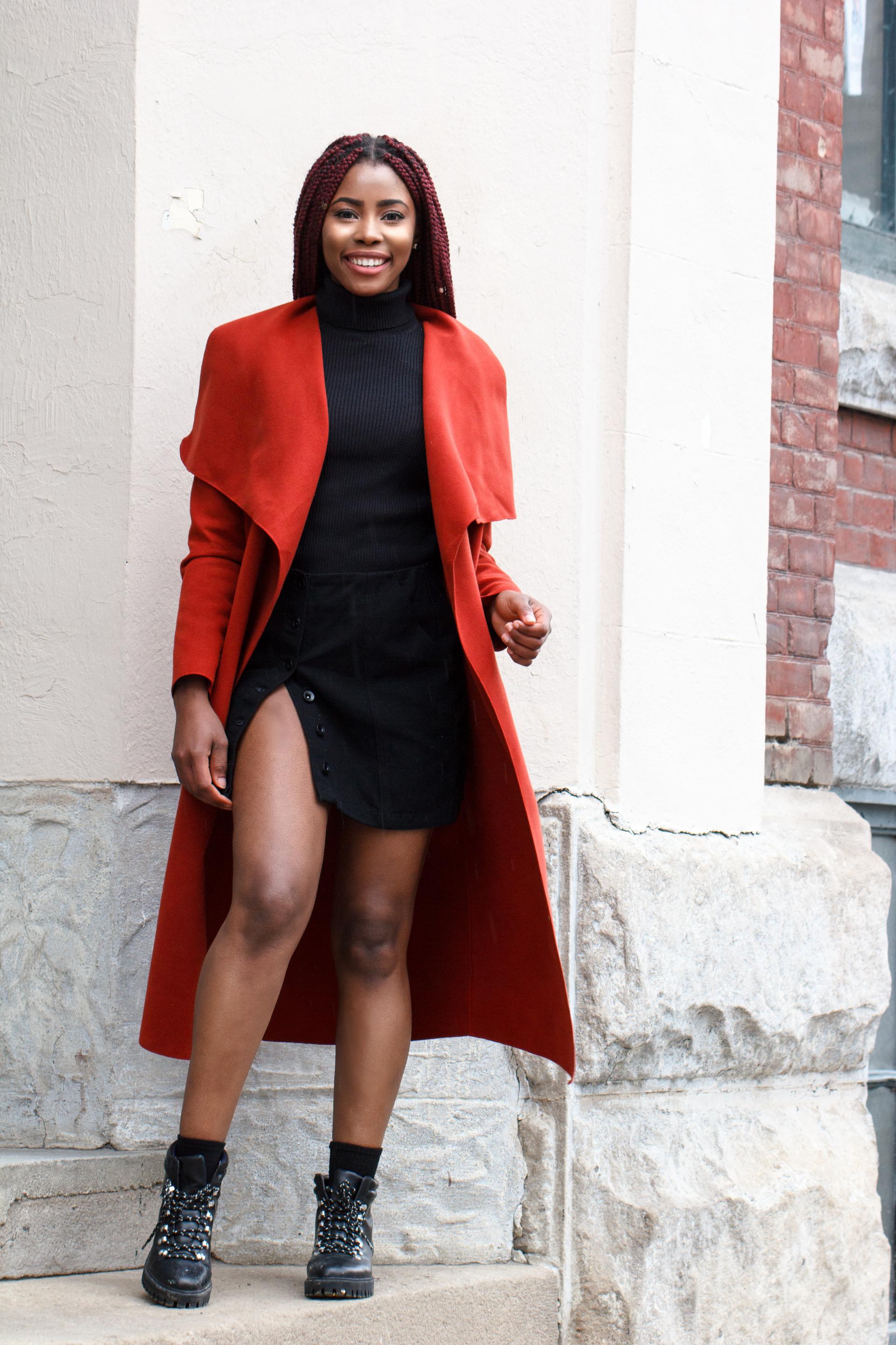 The red coat