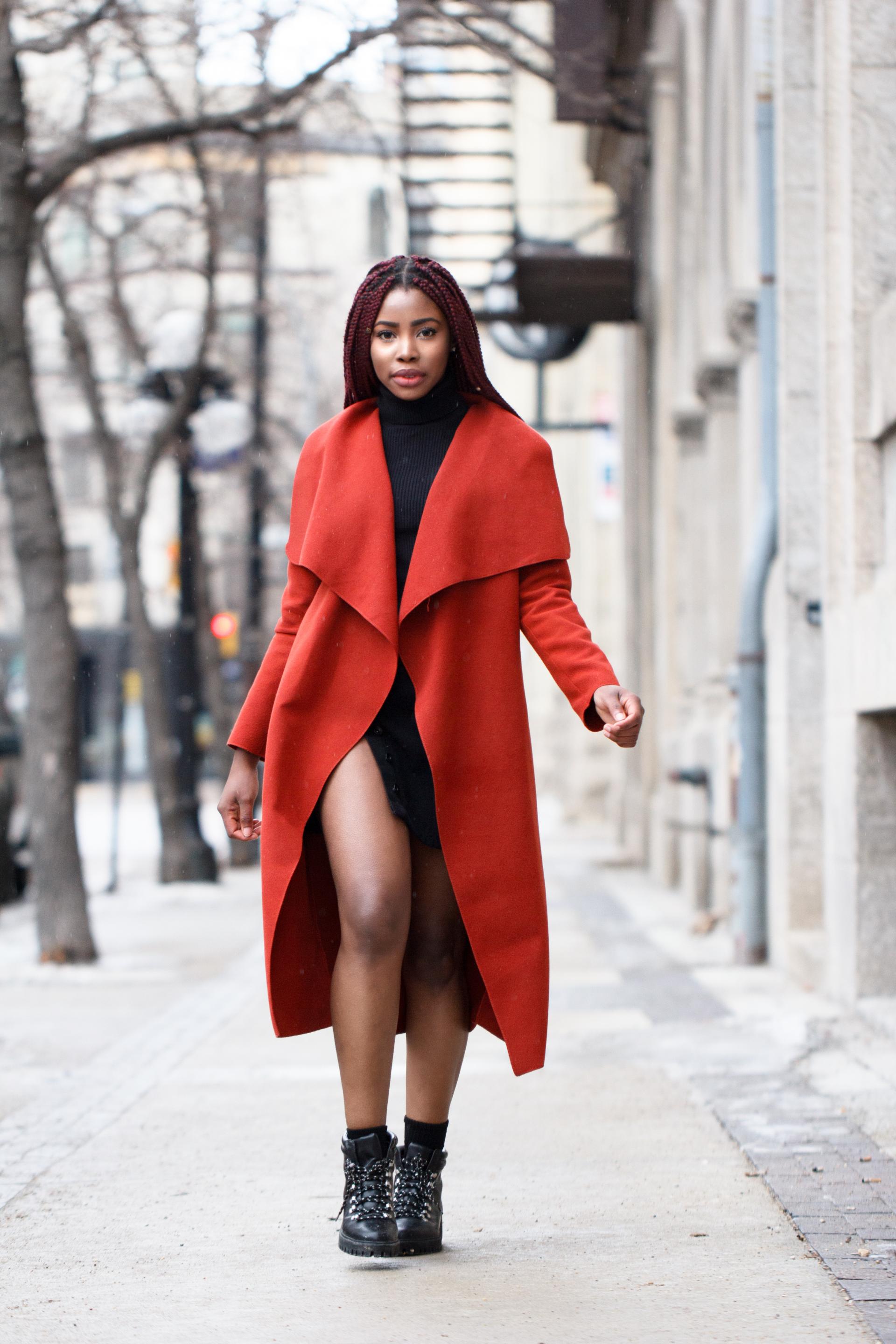 The red coat