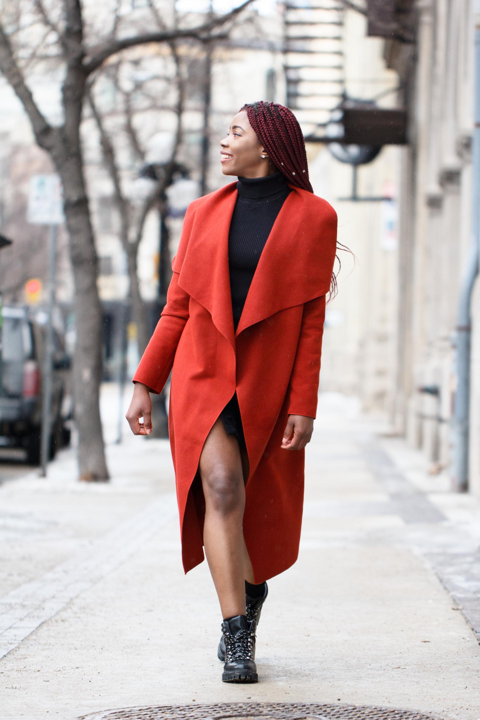 The red coat