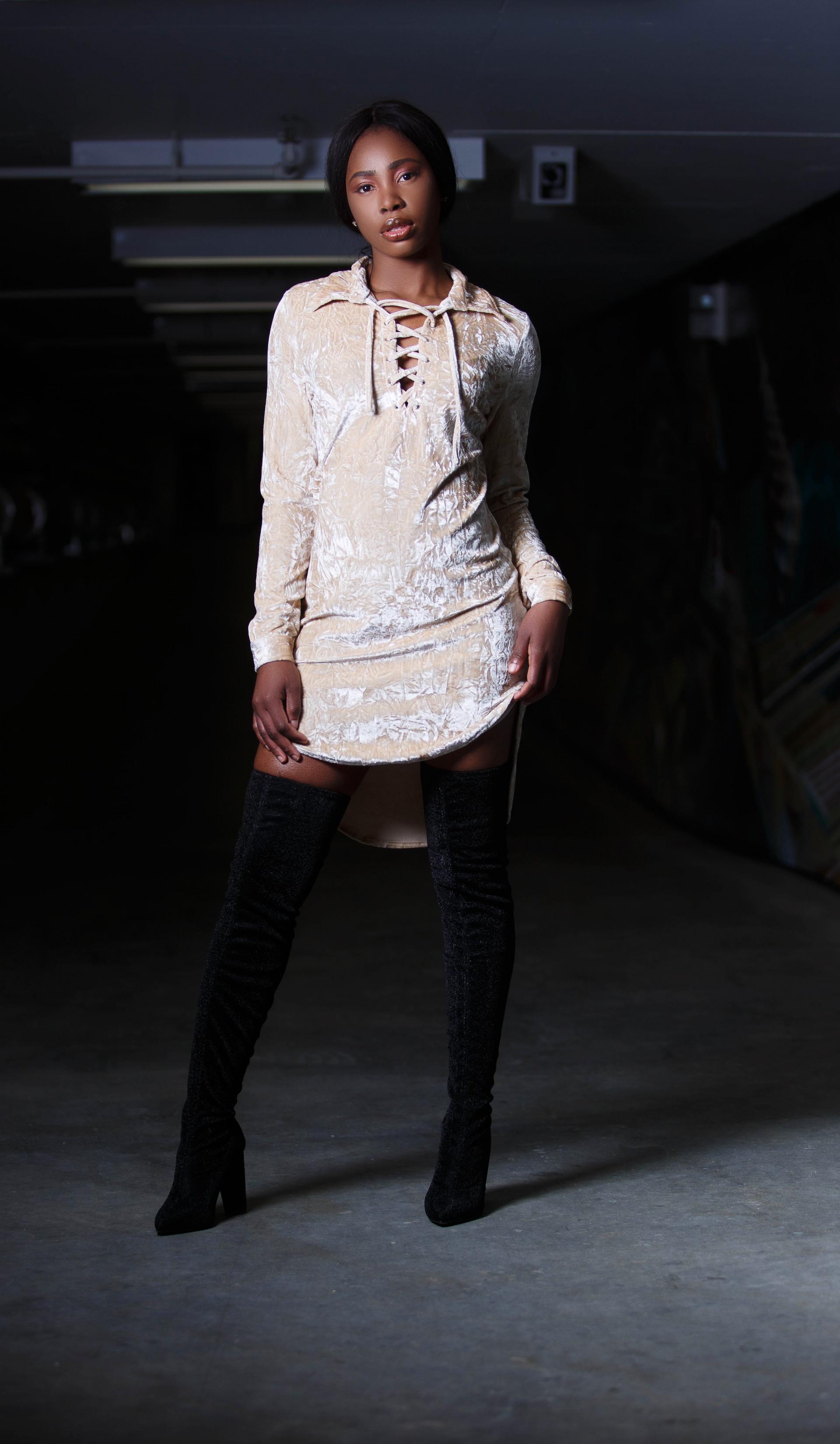 Thigh high boots