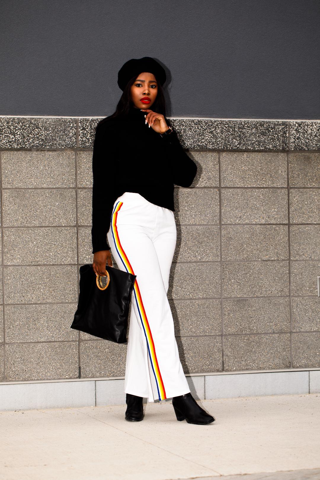White Jogger Pants