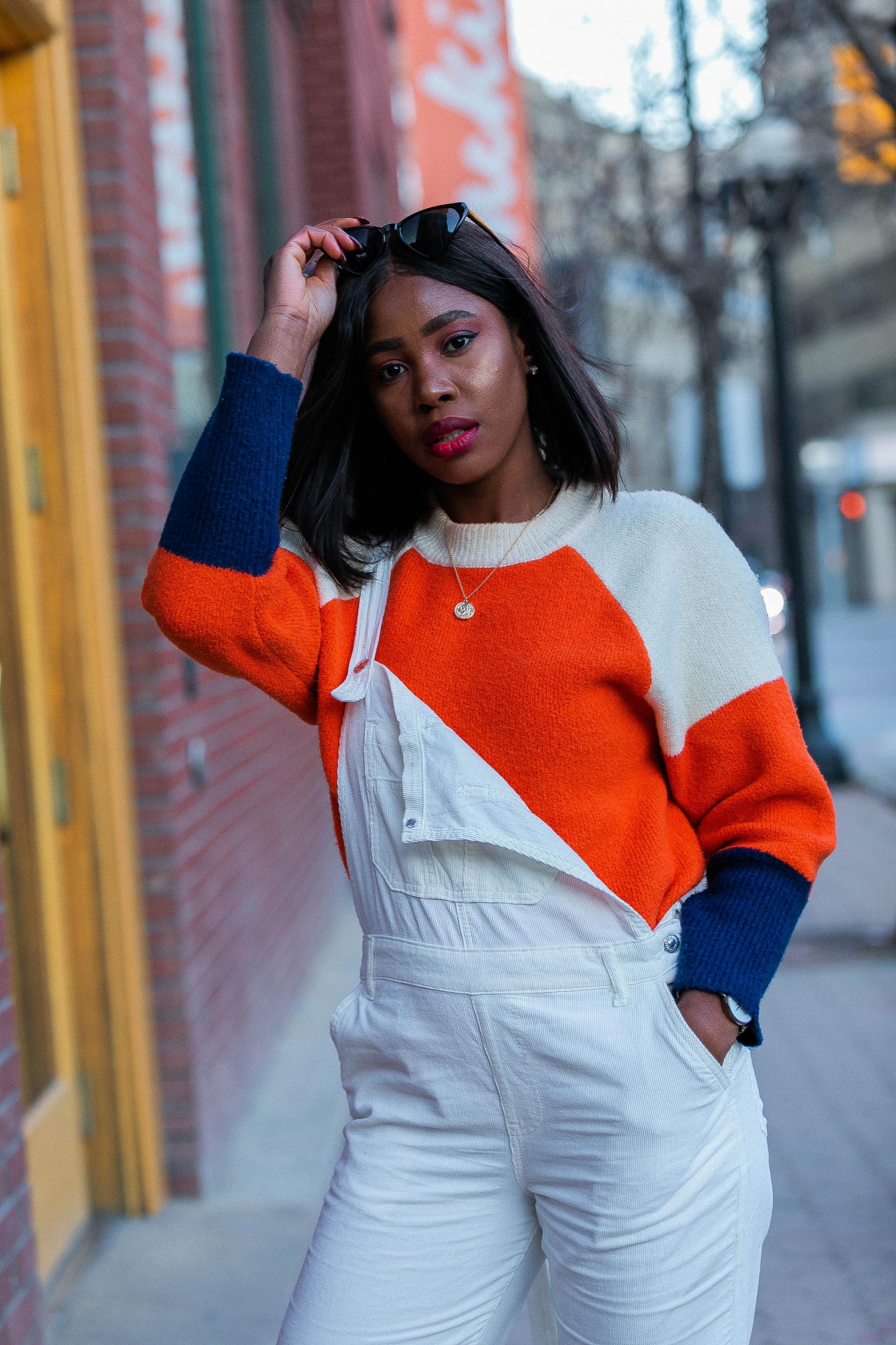 Lazy cold weather style