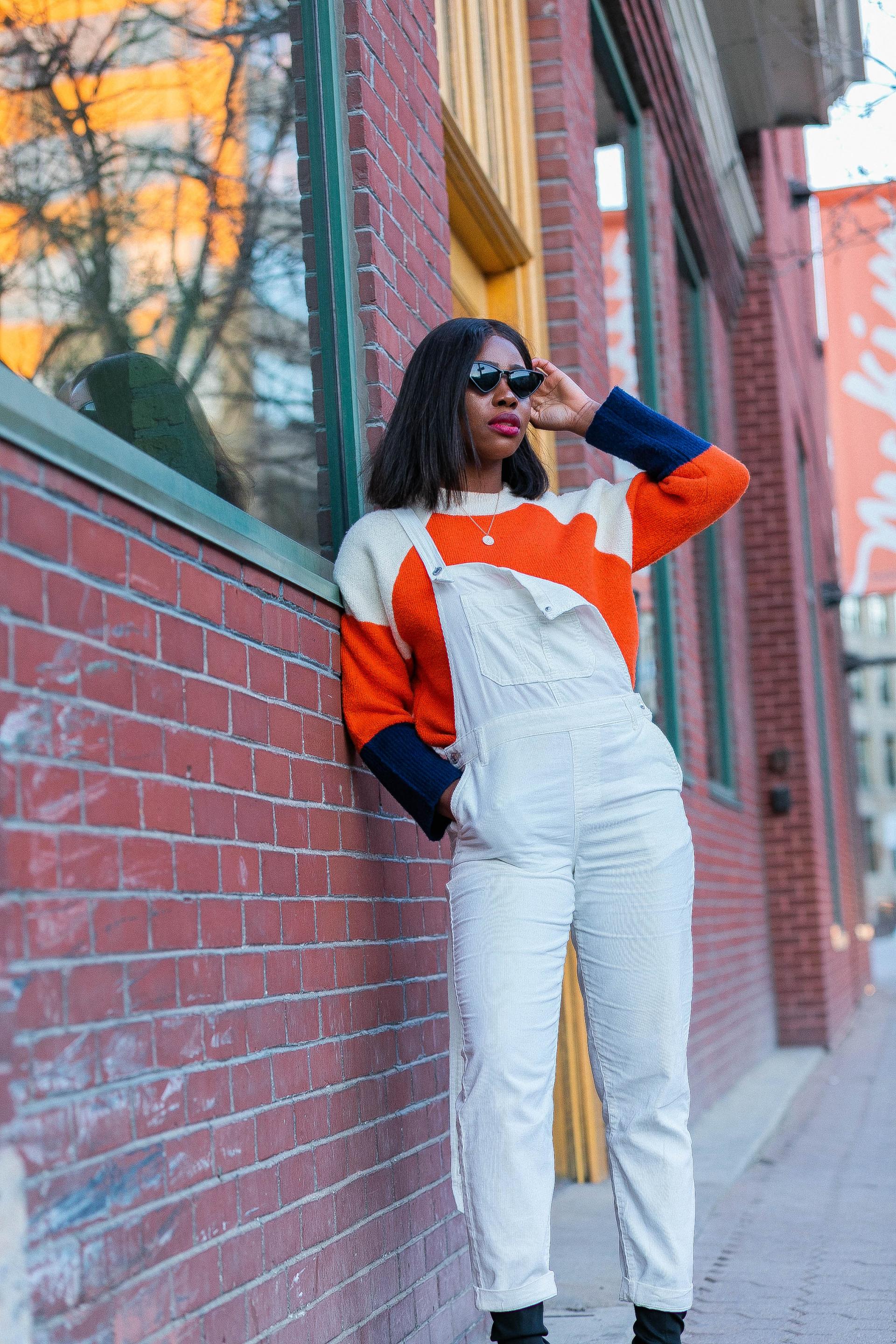 Lazy cold weather style