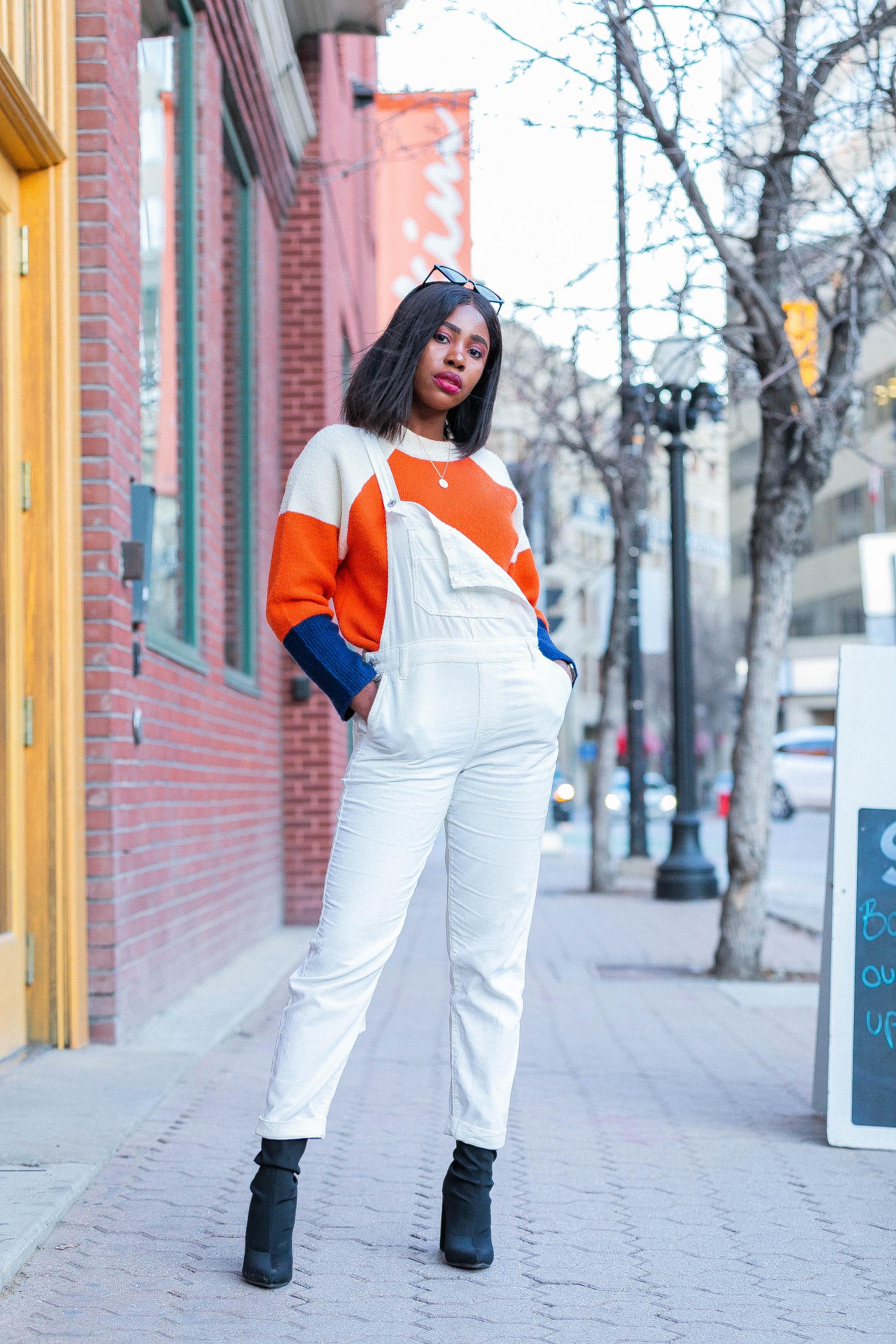 Lazy cold weather style