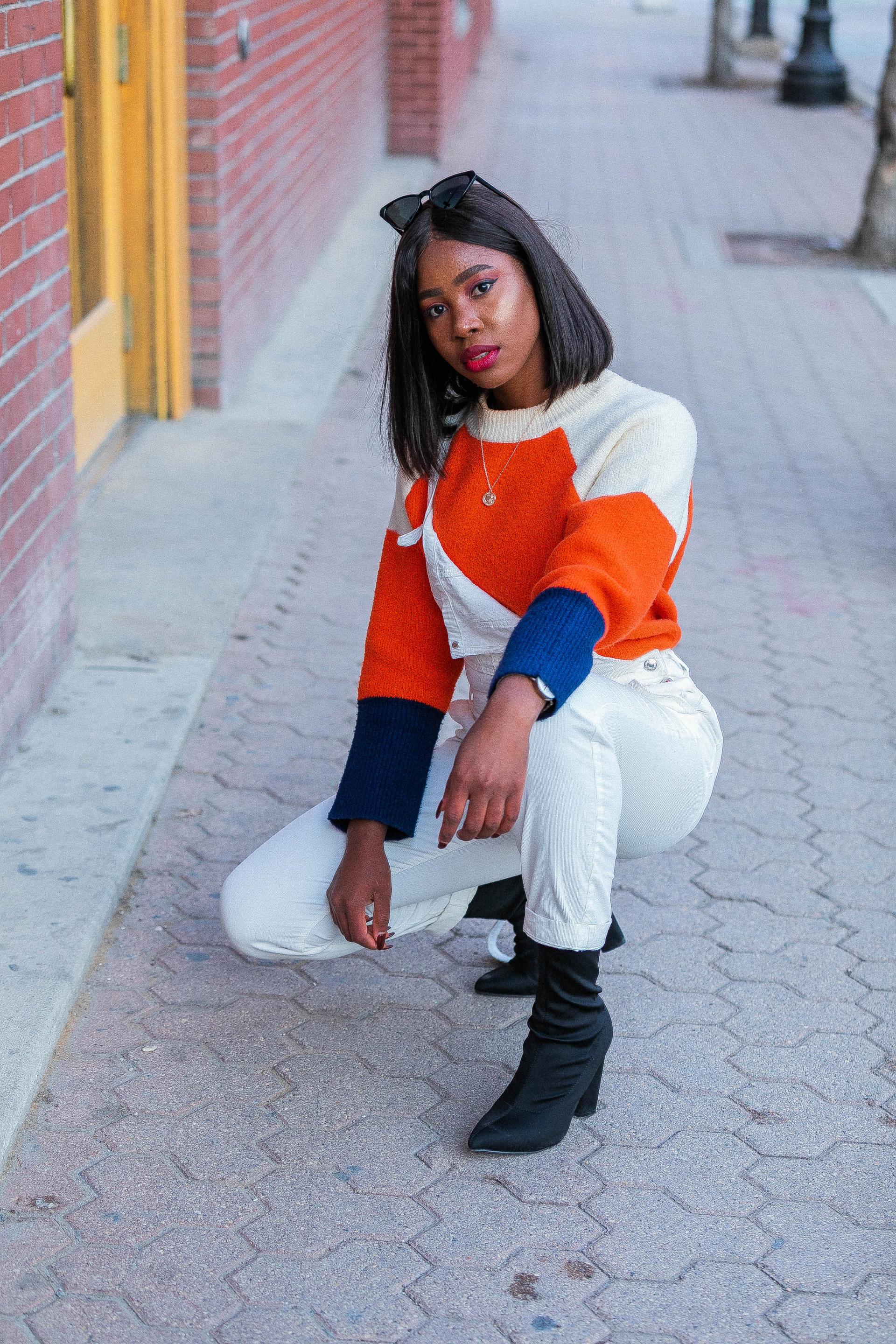 Lazy cold weather style