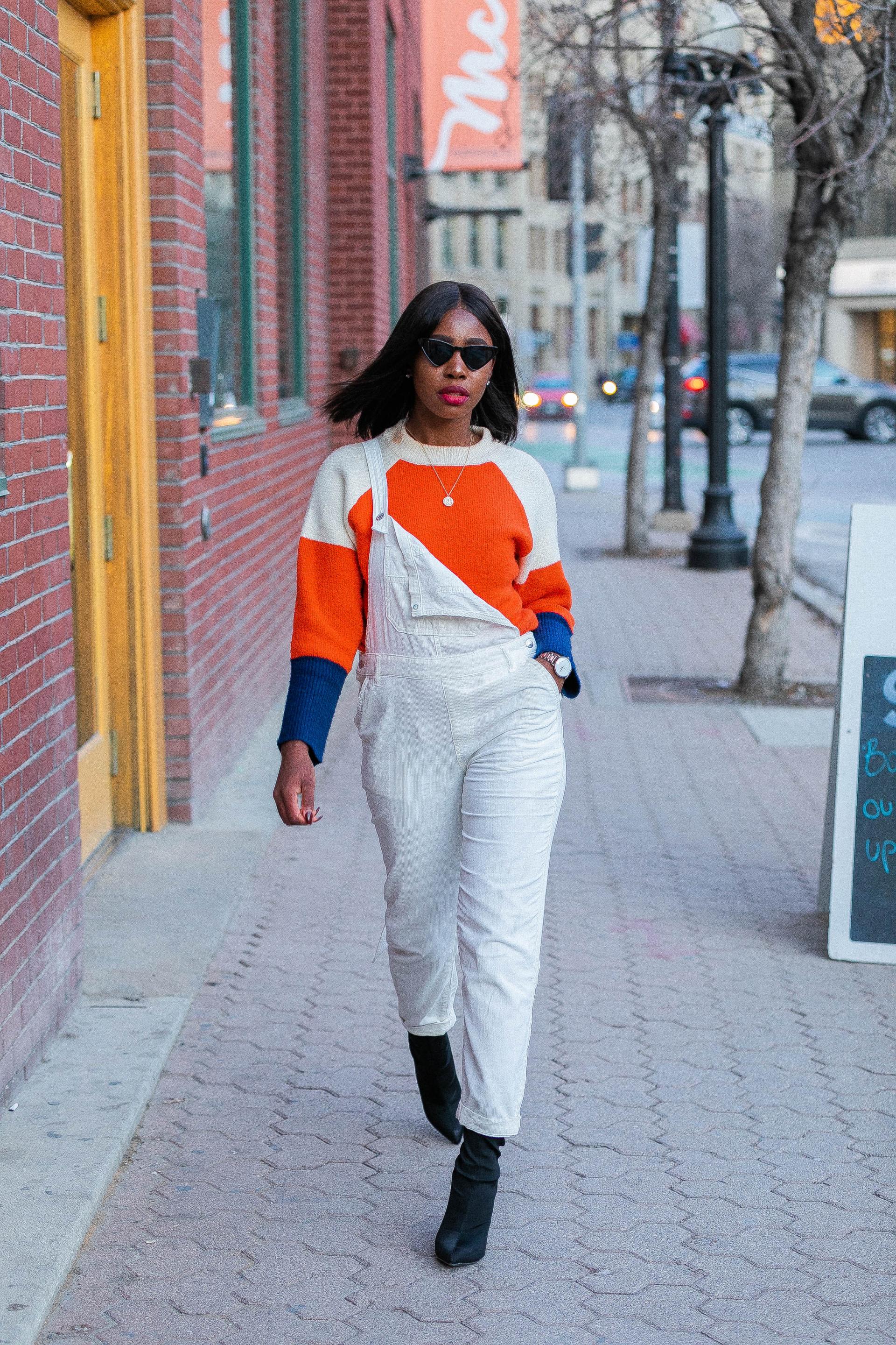 Lazy cold weather style